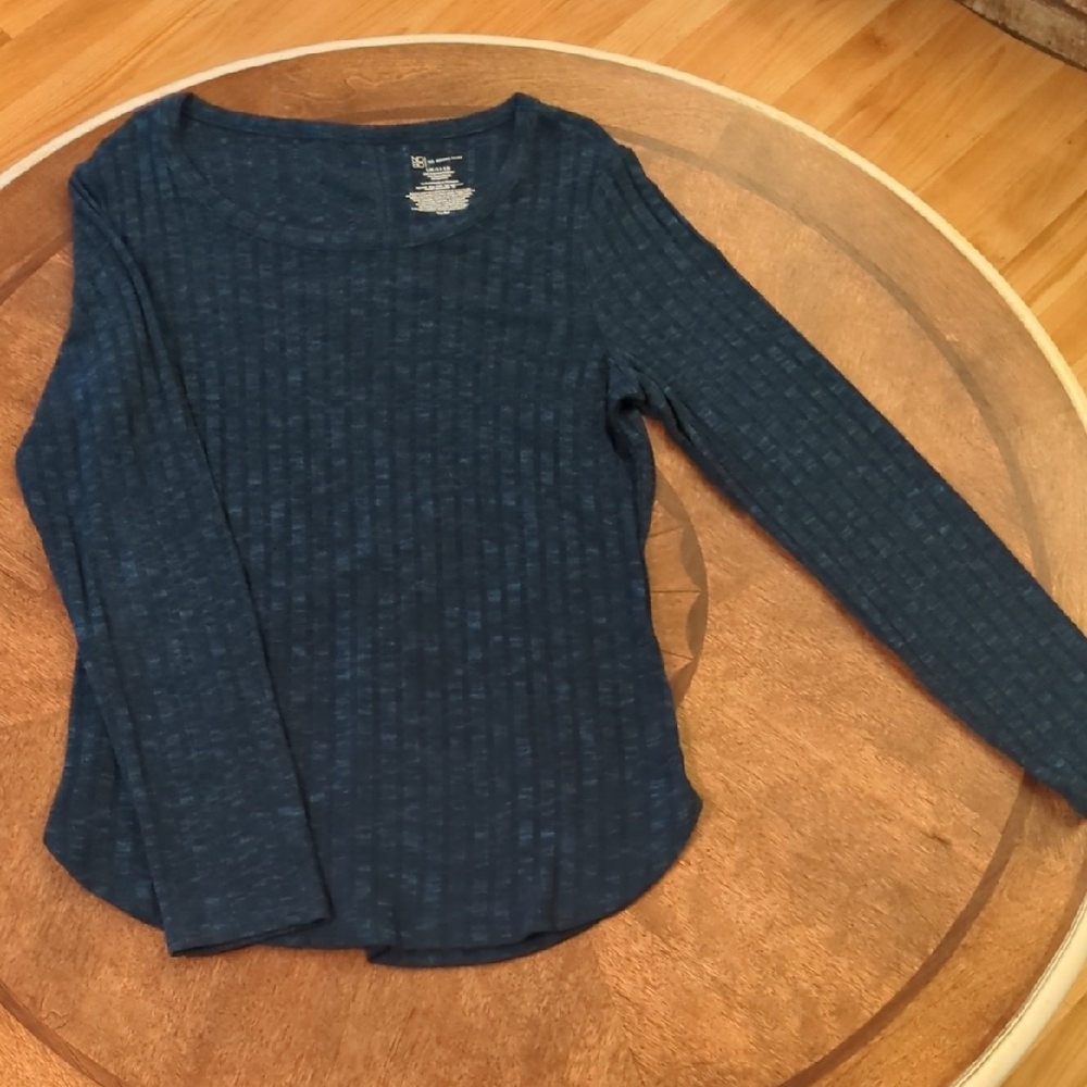 No Boundaries Blue Crew Neck Sweater